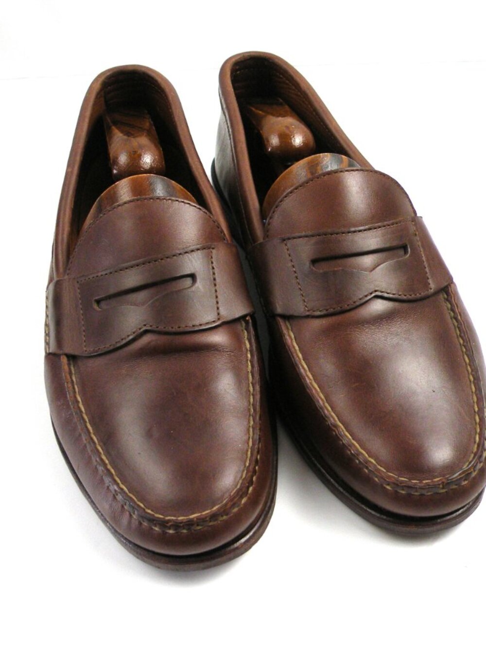 Cole Haan Pinch Maine Classic Penny Loafers Mens 11M Brown Leather Dress Shoes - Picture 2 of 11